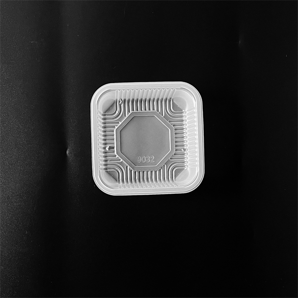 白色月饼托盘